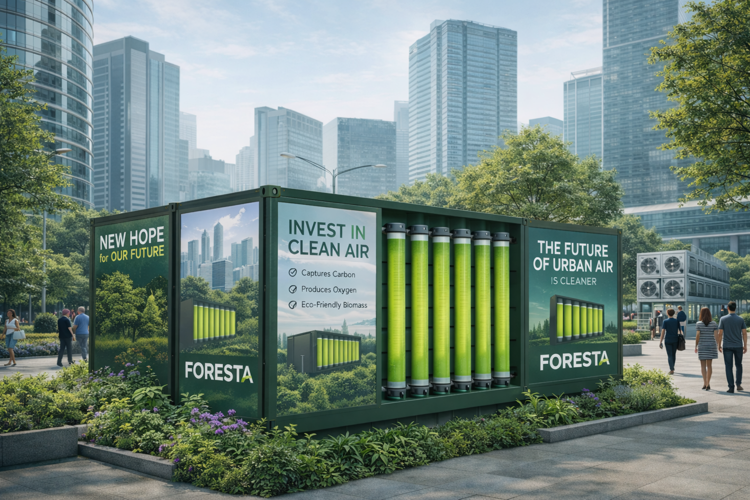 Foresta — The World's First Plug-and-Play Living Forest